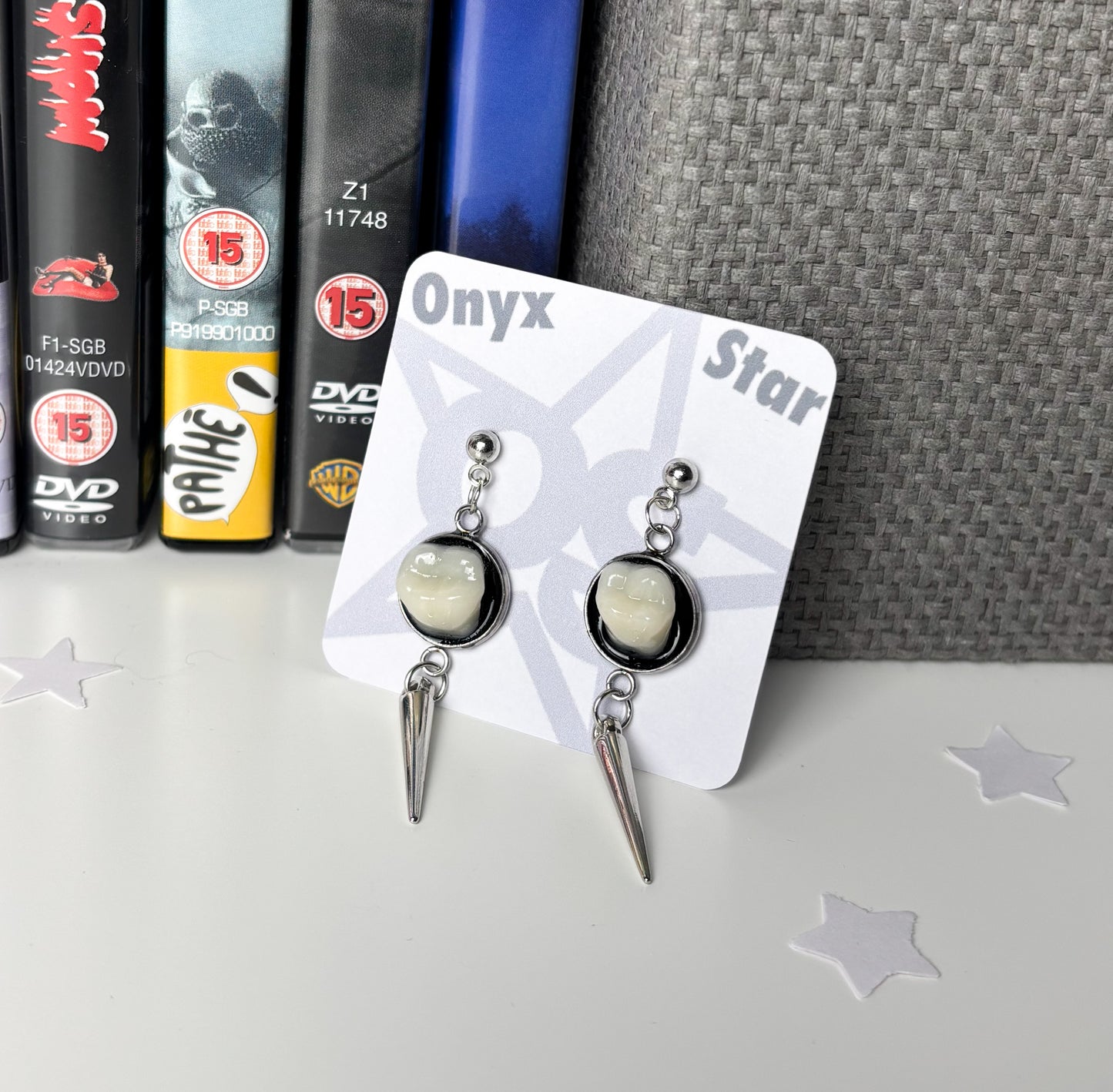 Spiked Tooth Earrings