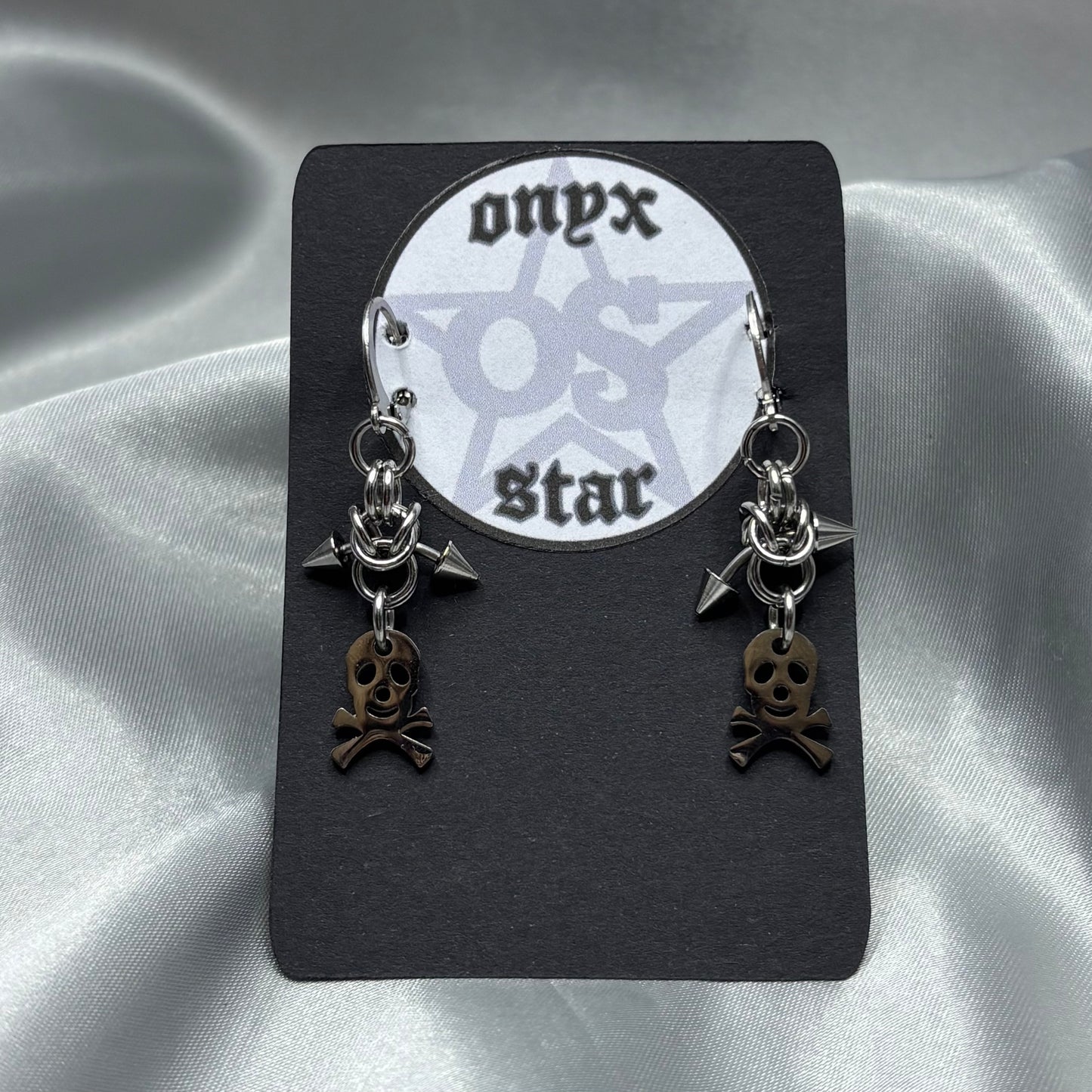 SKULL AND BONES EARRINGS