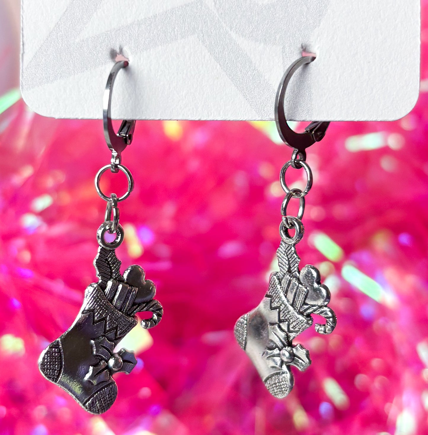 Christmas Stocking Earrings