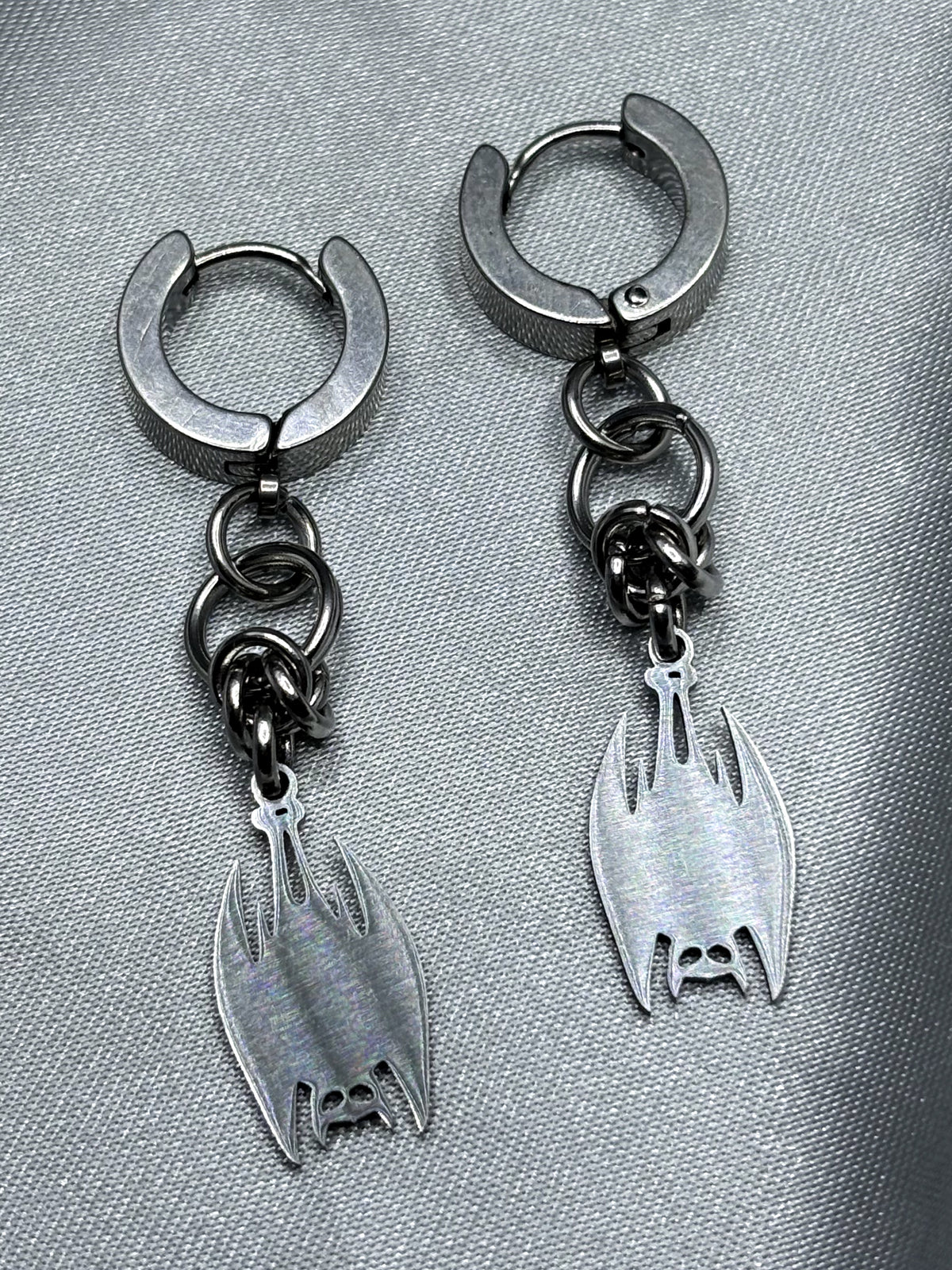 HANGING BAT EARRINGS