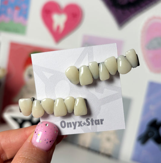 Tooth Hair Clips