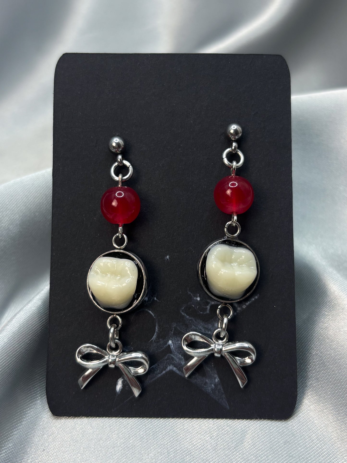 COQUETTE VAMPIRE EARRINGS