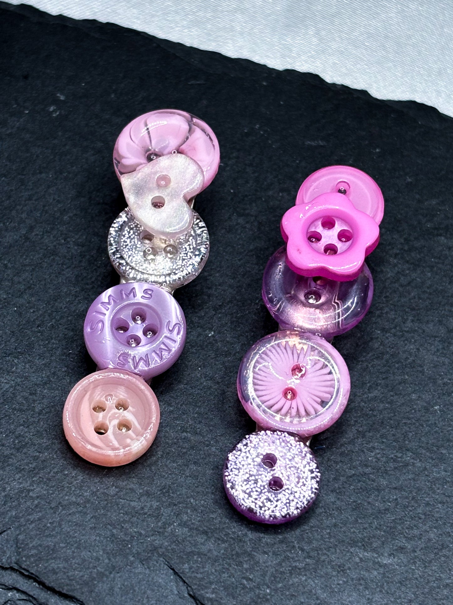 CUTE PINK HAIRCLIPS