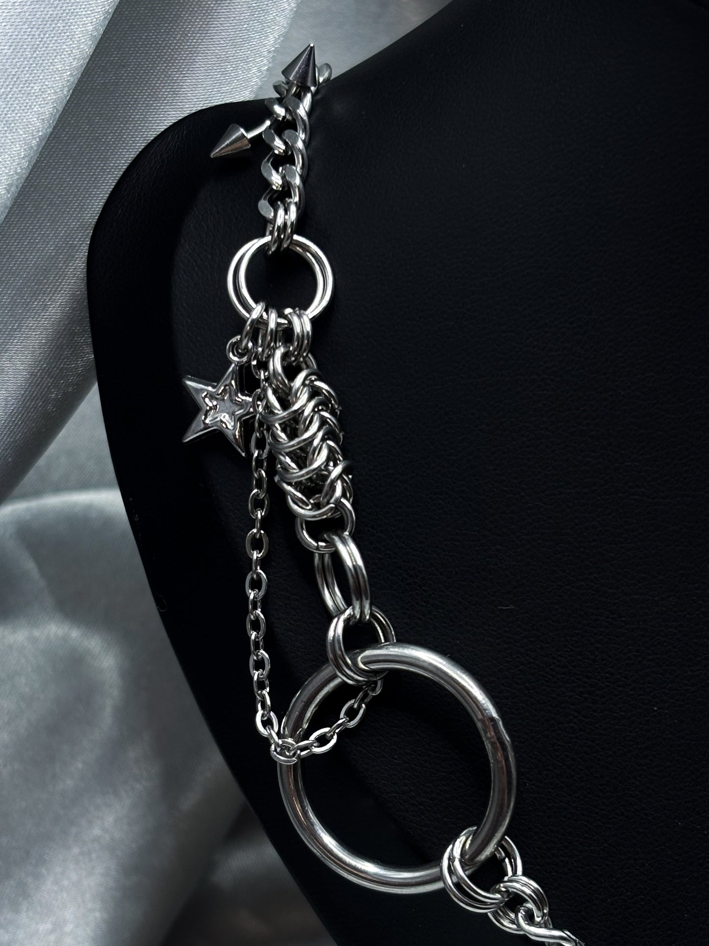 STAR JUNK NECKLACE