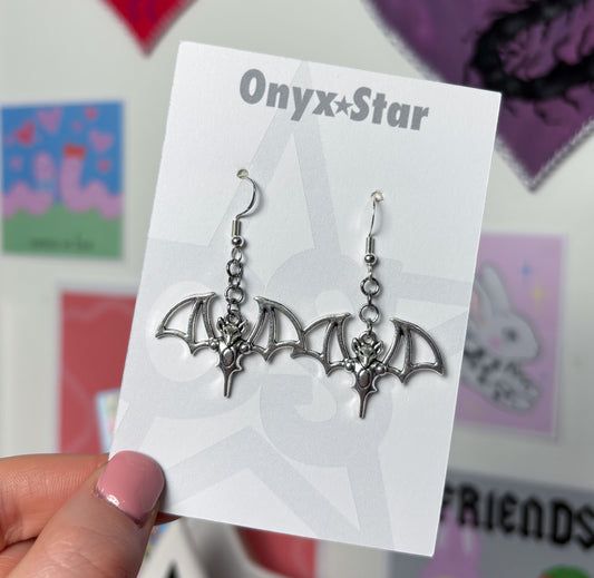 Bat Earrings