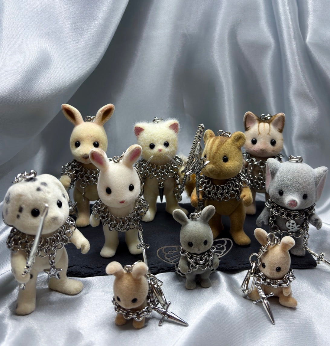 ANIMAL FIGHTER BAG CHARM