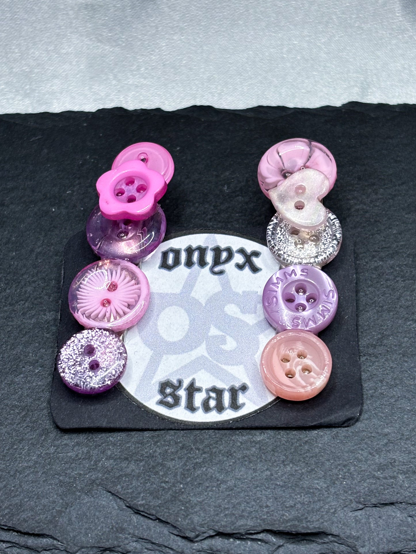 CUTE PINK HAIRCLIPS