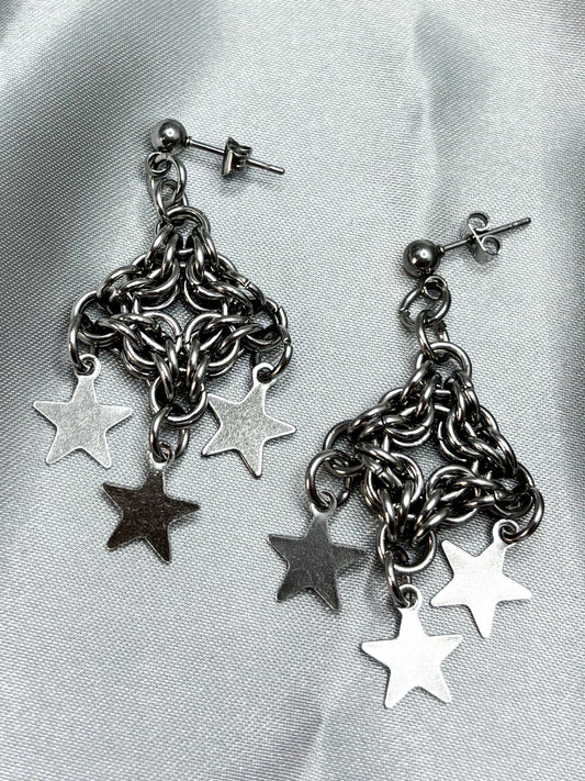 DIAMOND STARS EARRINGS