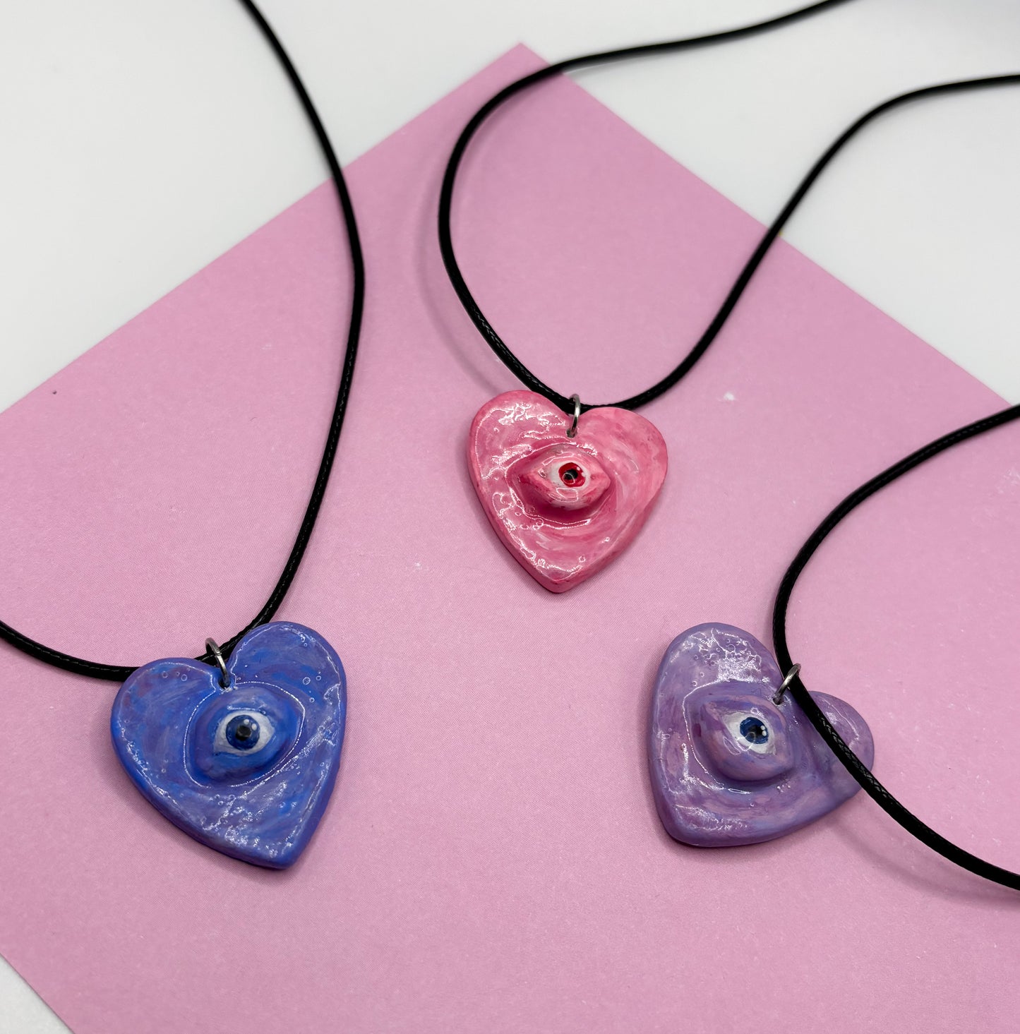 Heart Eyed Necklace