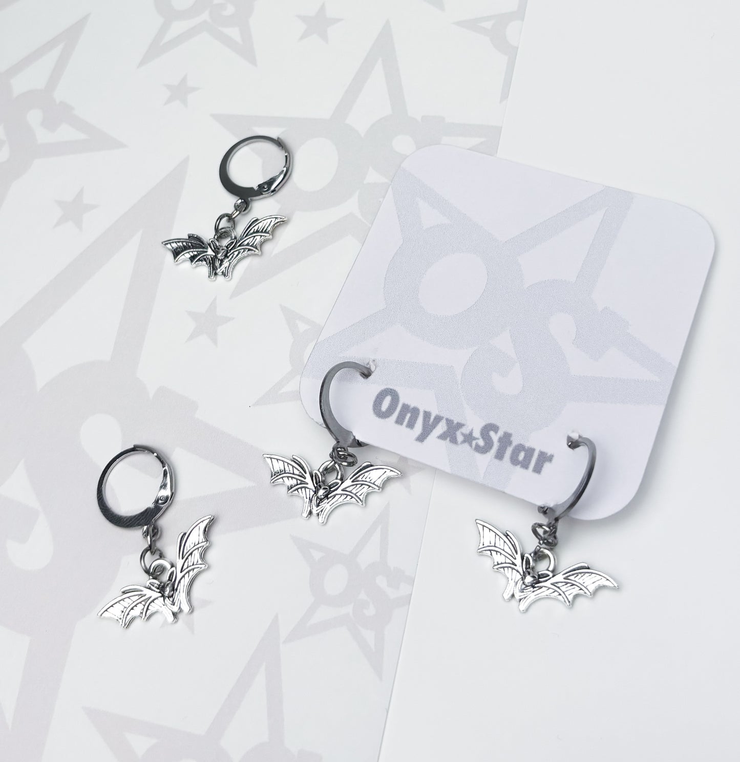 Bat Earrings