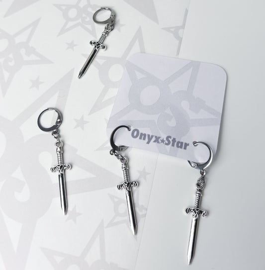 Sword Earrings
