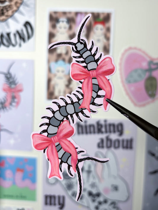 CUTE CENTIPEDE STICKER