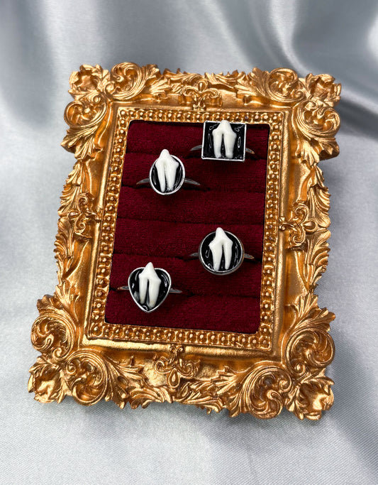 FOX TOOTH RINGS