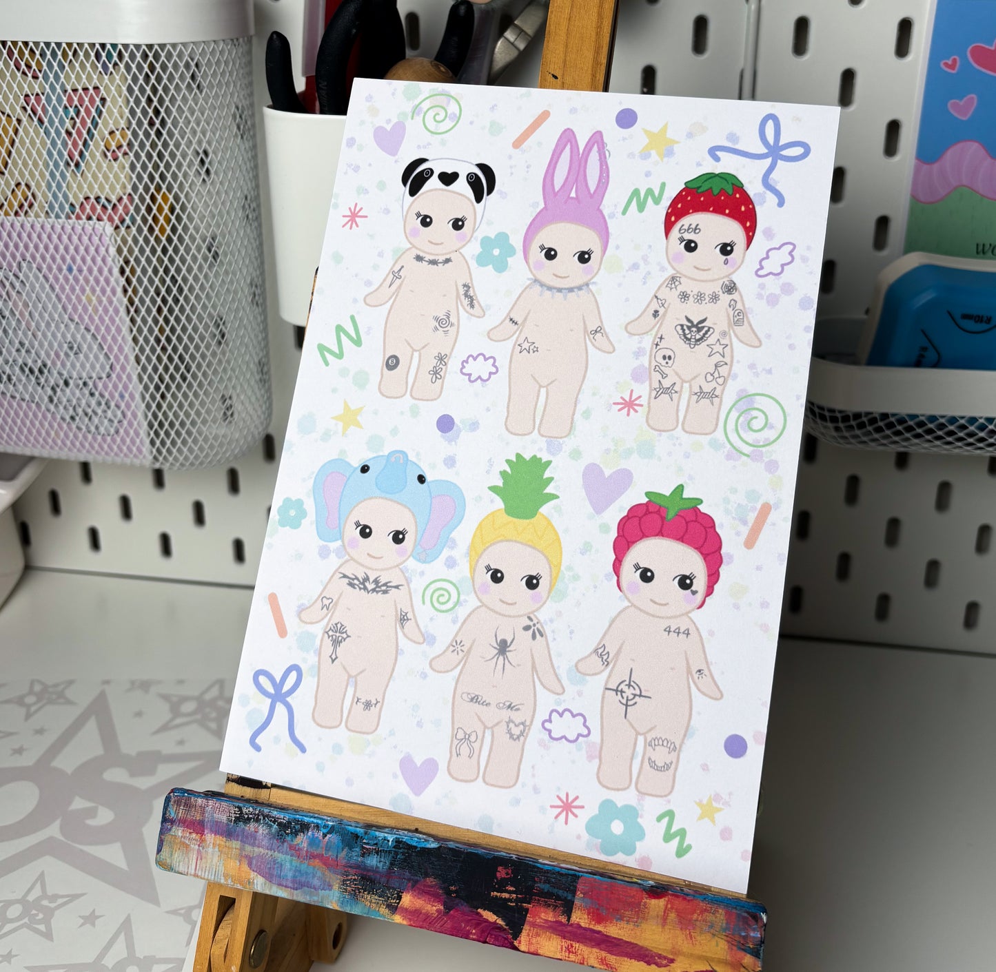 Sonny Angel Inspired Trinket Print