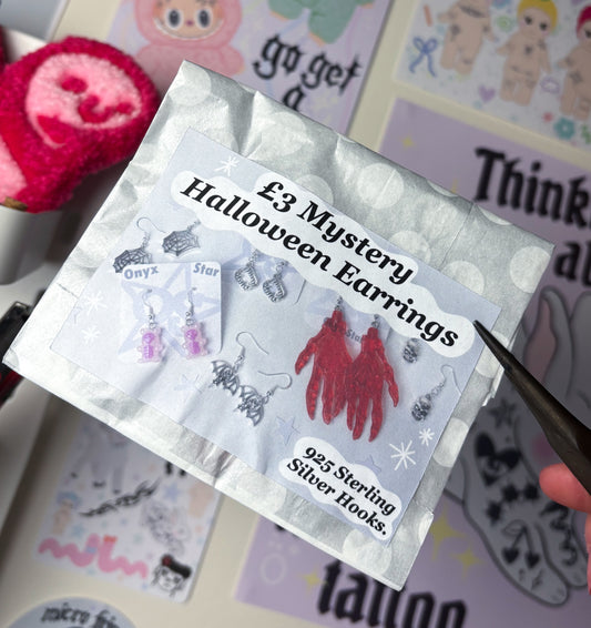 £3 Mystery Halloween Earrings