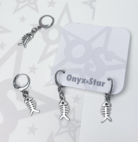 Bone Fish Earrings