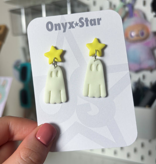 Ghost Glow in the Dark Earrings