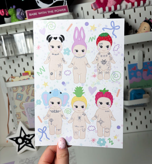 Sonny Angel Inspired Trinket Print