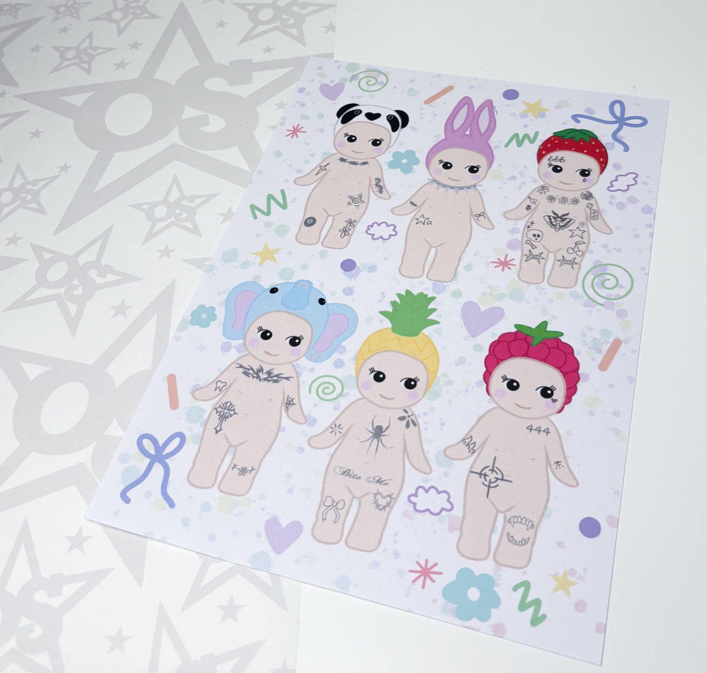 Sonny Angel Inspired Trinket Print