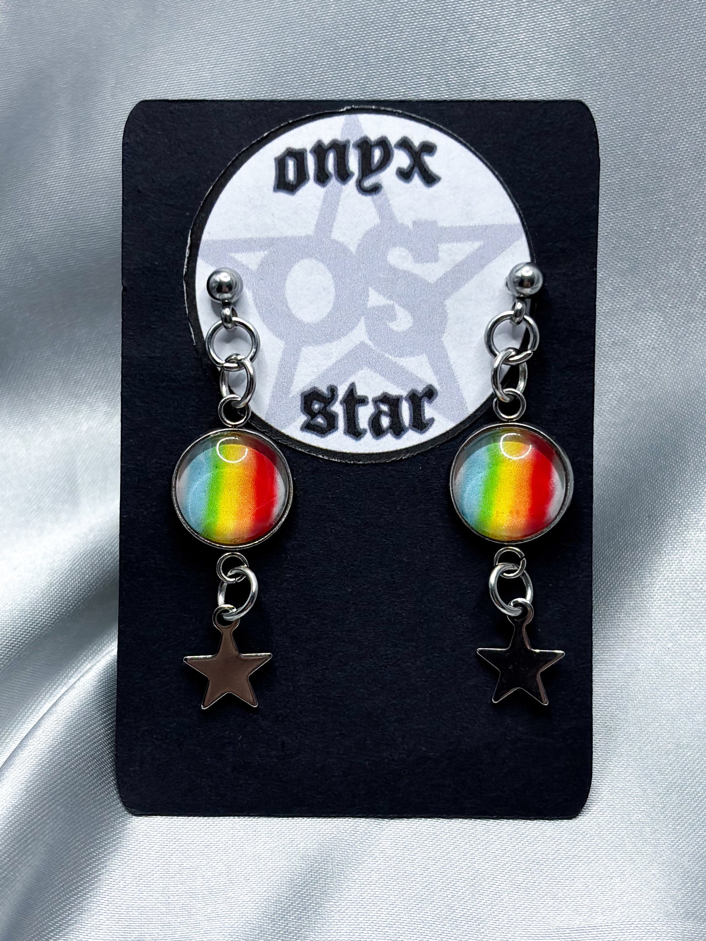 RAINBOW STAR EARRINGS