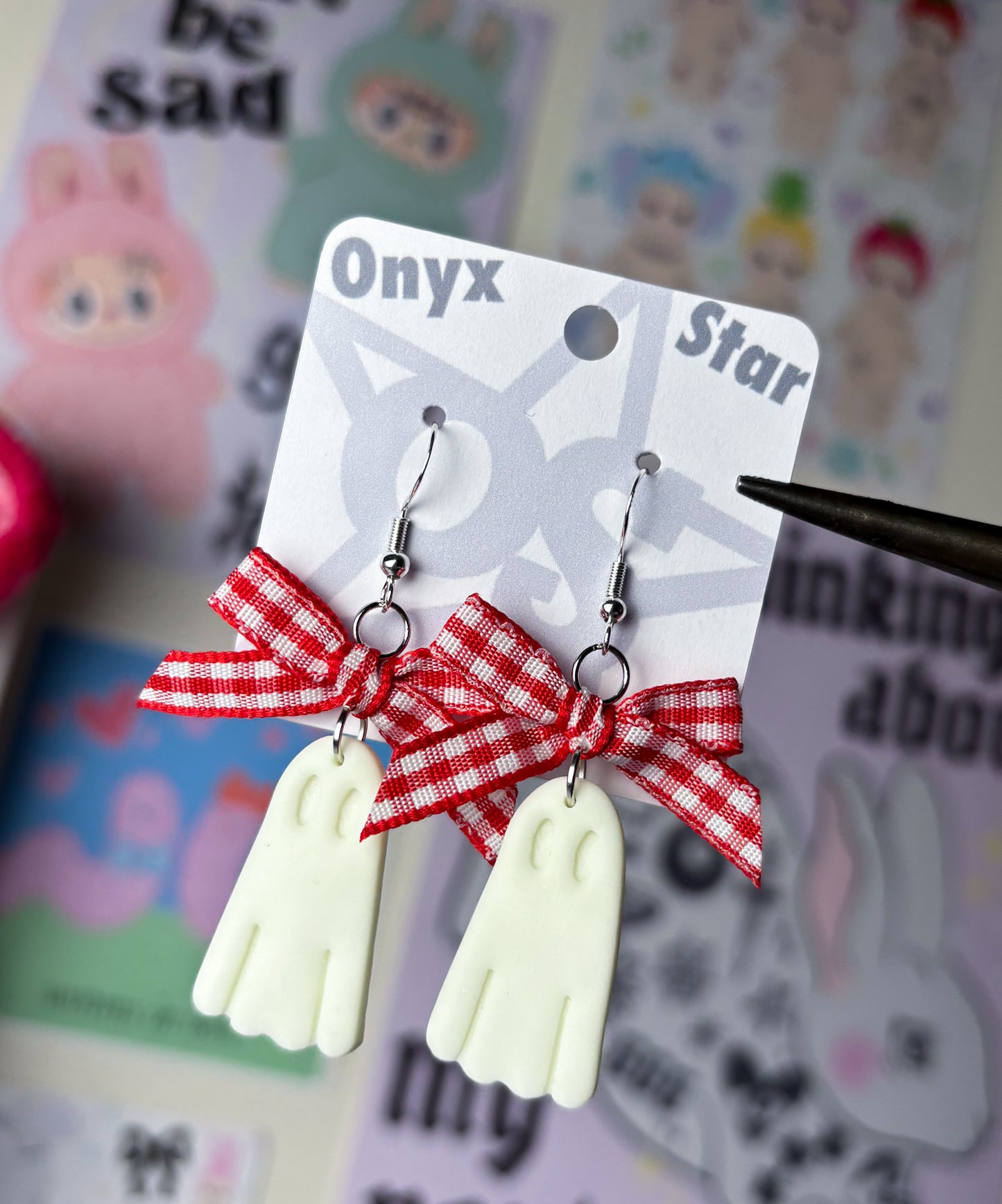 Cute Ghost Earrings