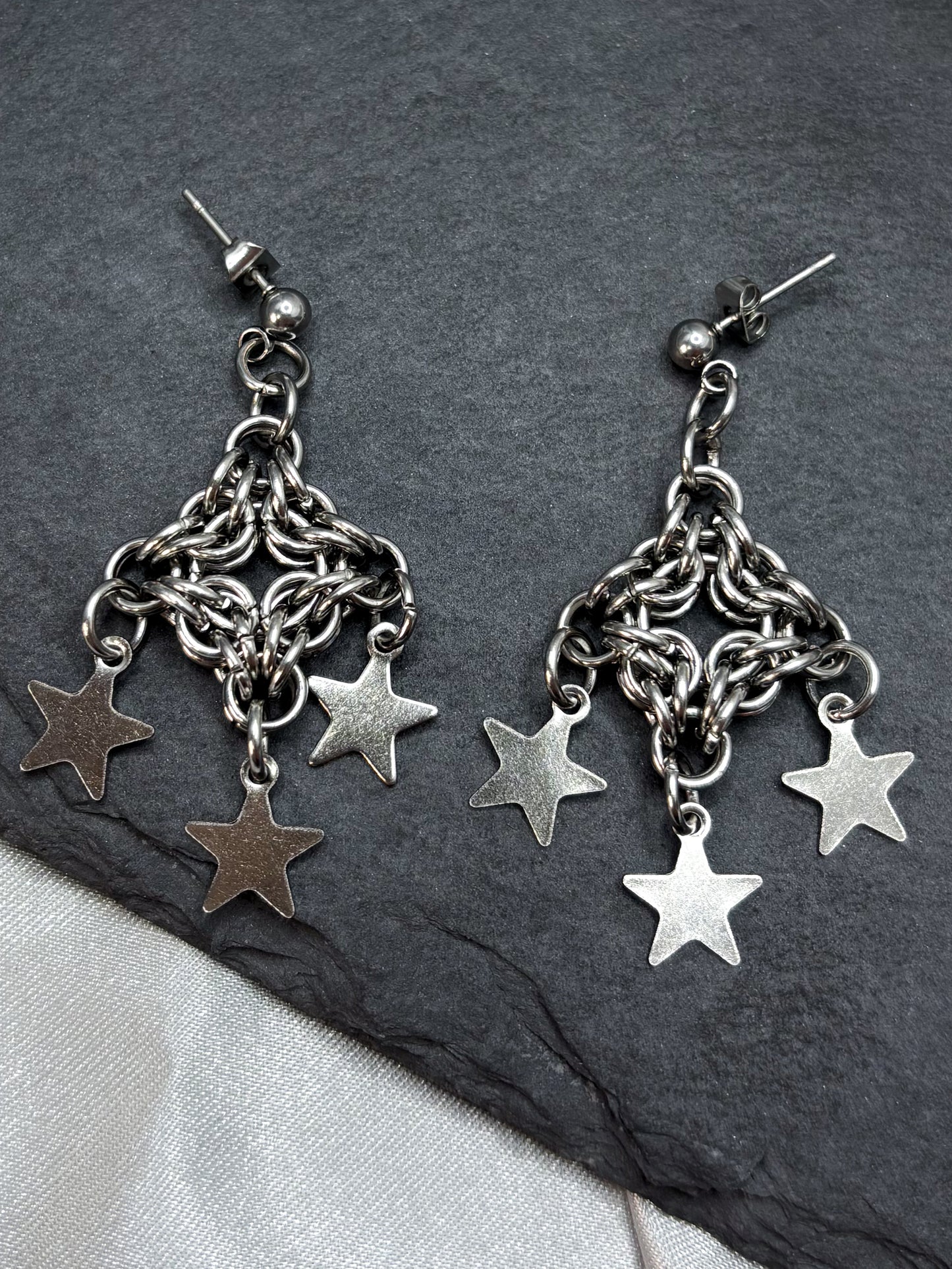 DIAMOND STARS EARRINGS
