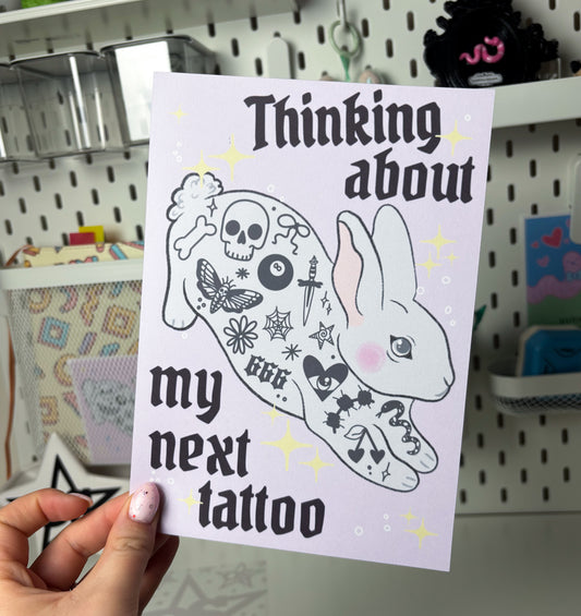 Punk Bunny Print