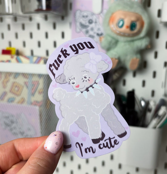 Punk Lamb Sticker