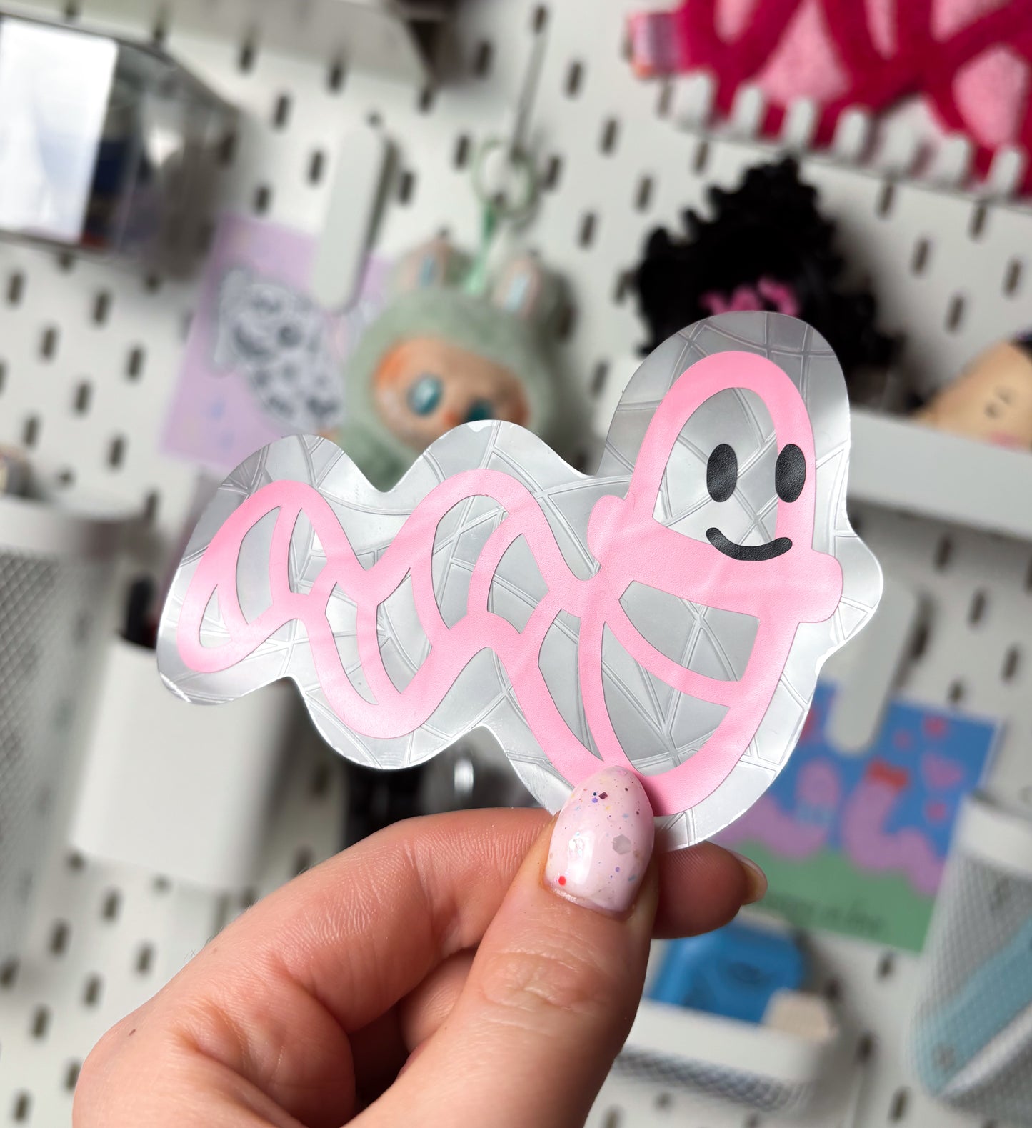 Worm Sun Catcher Window Sticker